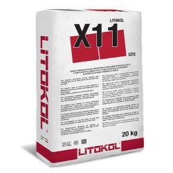 Клей на цементній основі LITOKOL X11 20 кг C2TE сірий