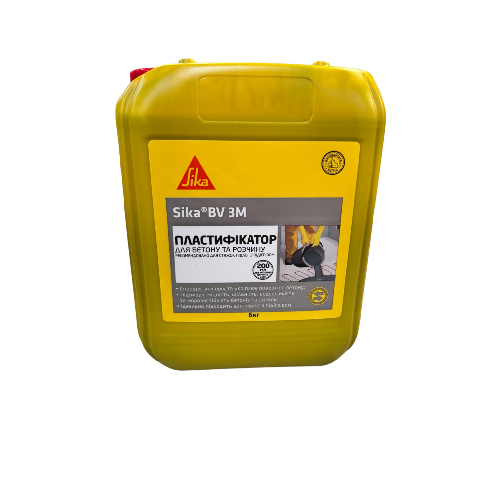 Пластифікатор для теплих підлог Sika BV3M 6кг