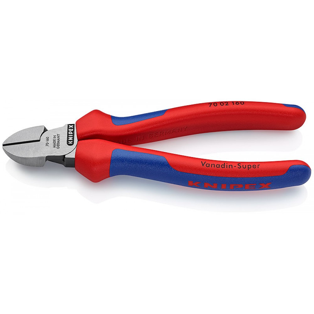 Кусачки бічні Knipex (фосфатовані), 160 мм