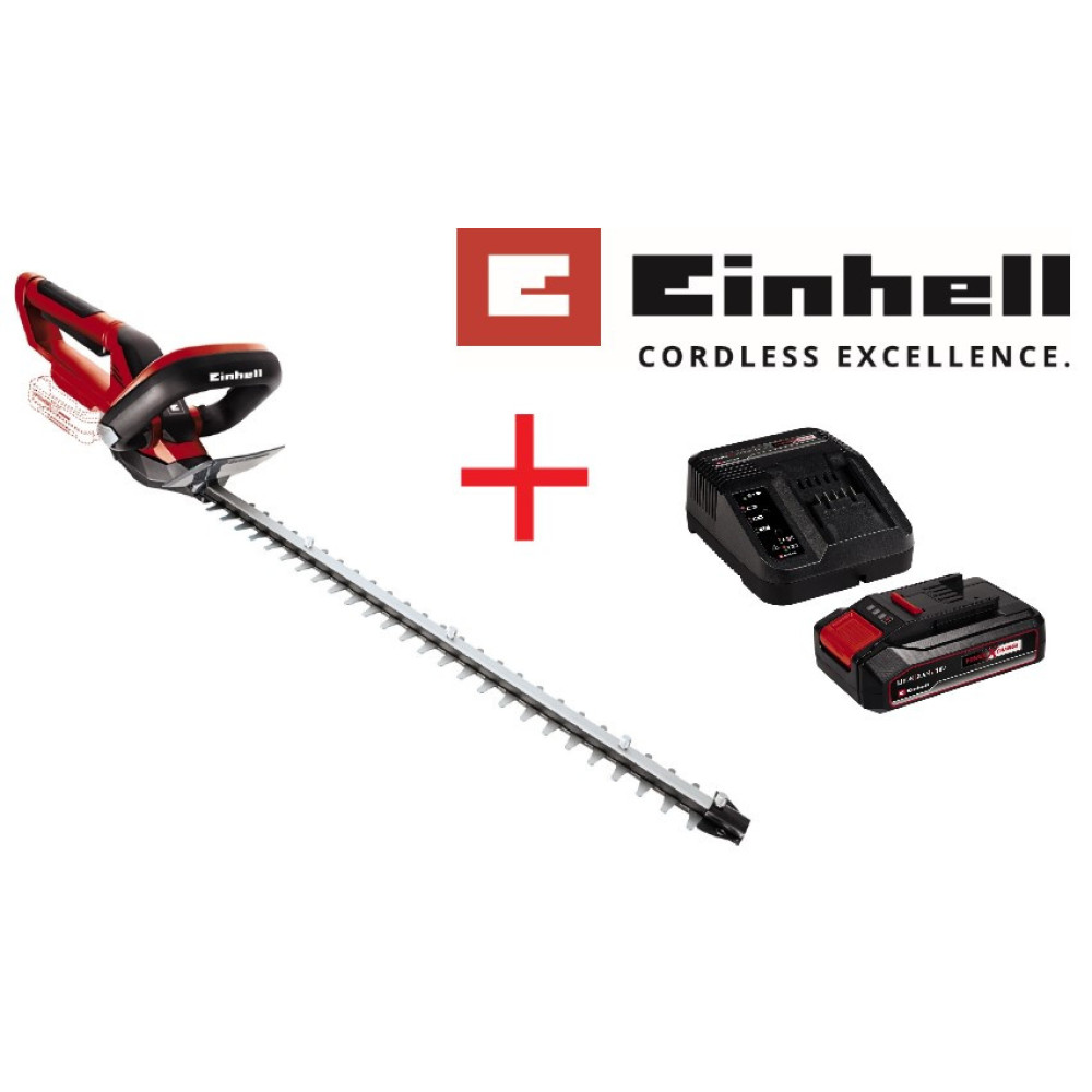 Кусторез аккумуляторный Einhell GE-CH 1855/1 Li Kit 2.5 Ah