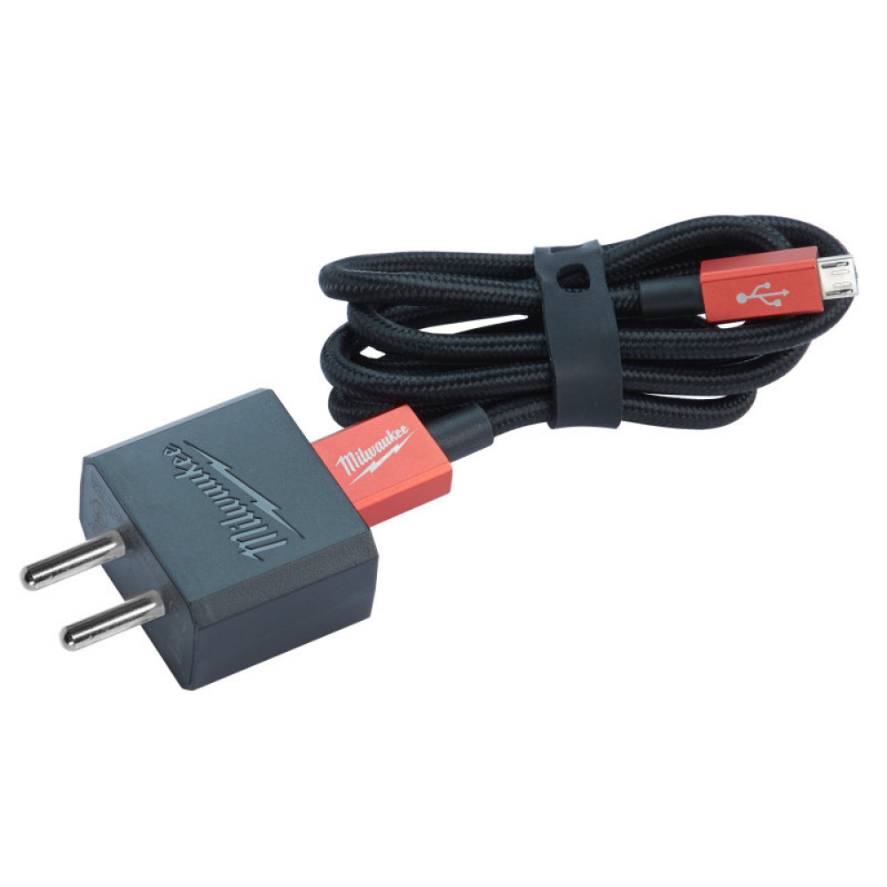 Кабель USB - microUSB 90 см  Milwaukee