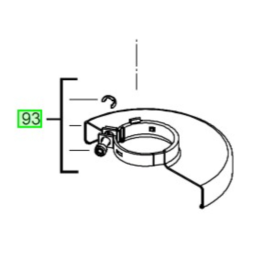 Захисний кожух для (КШМ) MILWAUKEE AG22