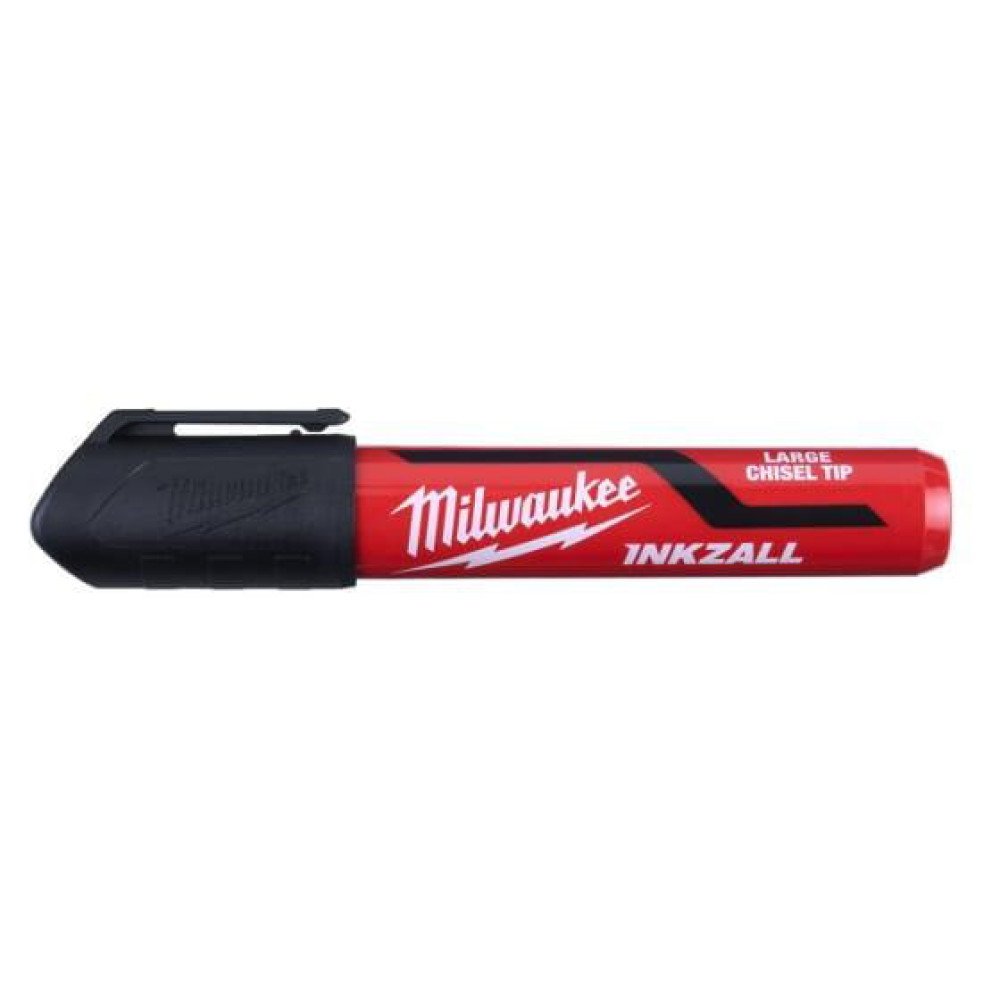 Маркер INKZALL Black L Chisel Tip MILWAUKEE