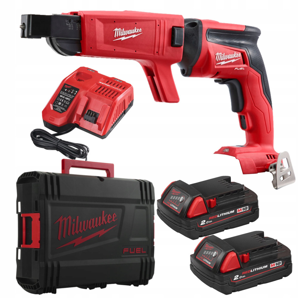 Шурупокрут для гіпсокартону MILWAUKEE M18 FUEL FSGC-202X крут. мом. 13 Нм, 4933459199