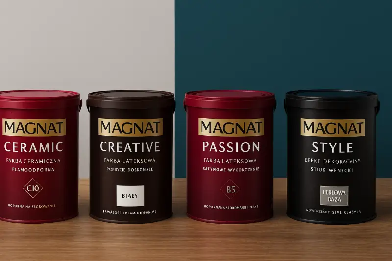 Фарби MAGNAT: якість, естетика та інновації Фарби MAGNAT: якість, естетика та інновації