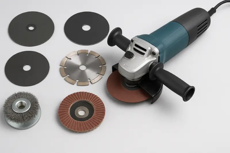 Види дисків і насадок для болгарки
