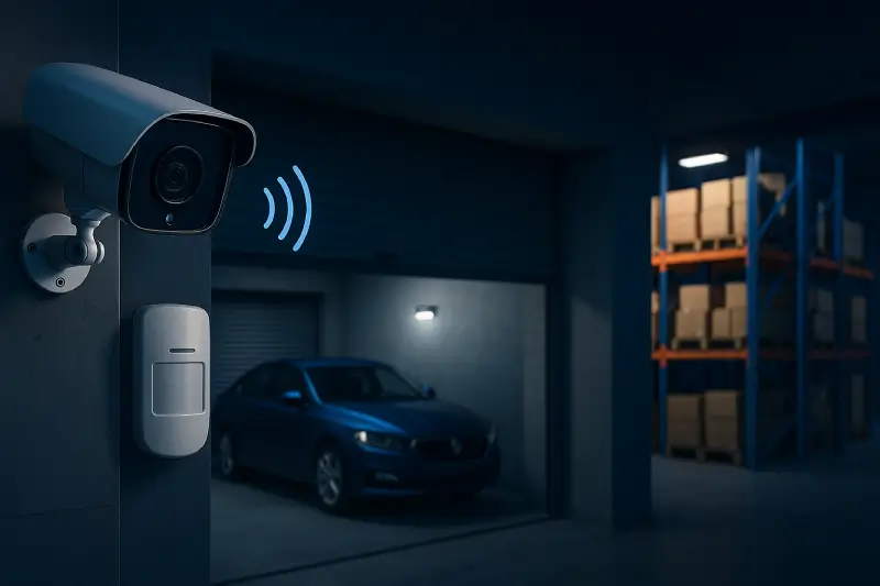 Сигналізація для гаража та складу: як захистити майно від крадіжки