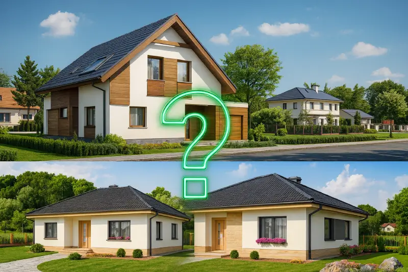 Какой дом удобнее для семьи: одноэтажный или двухэтажный