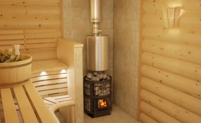 Піч – «серце» бані