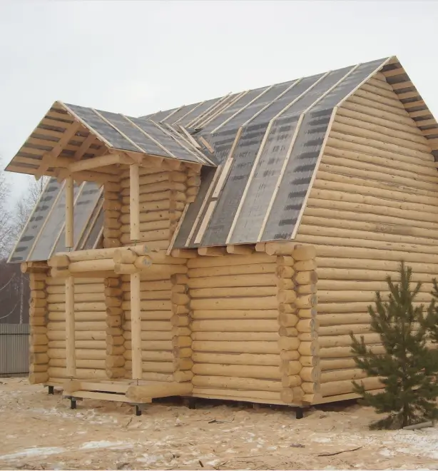 Оздоблення зовнішніх стін деревиною