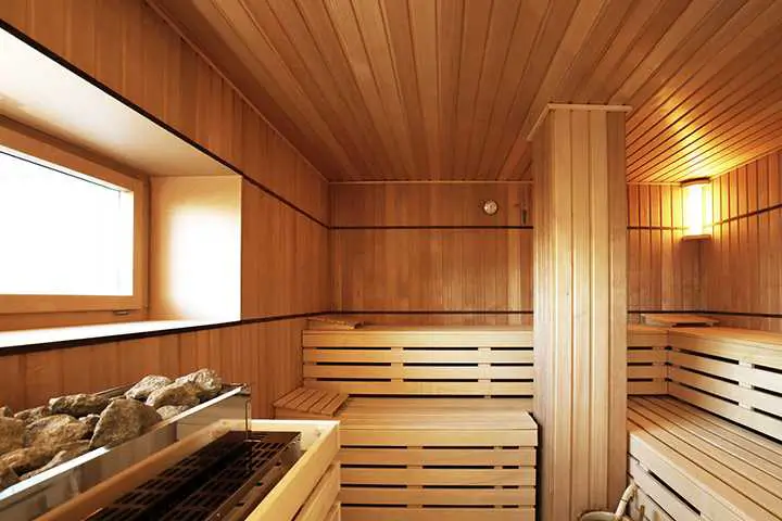 Вікна в приміщенні парної