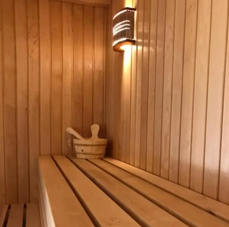 Деревина для внутрішнього оздоблення парної