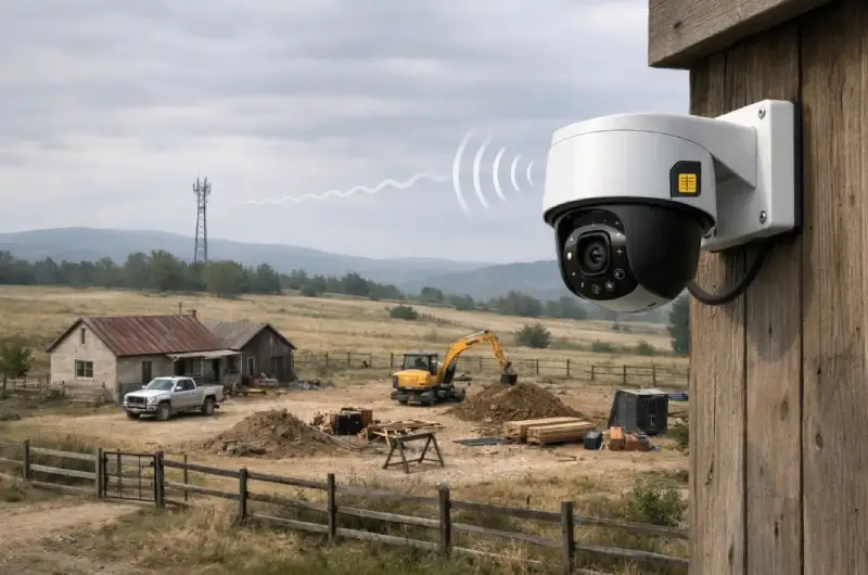 Видеонаблюдение без границ: как работает 4G камера и где она незаменима Видеонаблюдение без границ: как работает 4G камера и где она незаменима