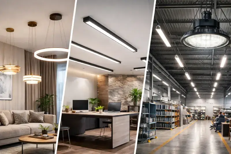 Светильники Optima — современные решения для дома, офиса и производства