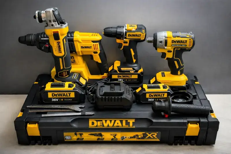 Наборы электроинструментов DeWalt — надежный выбор для профессионалов и дома
