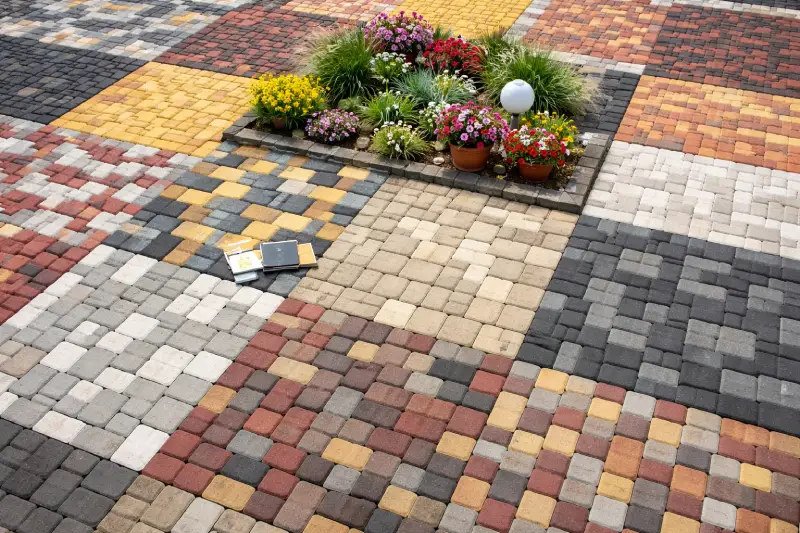 Цветовые сочетания тротуарной плитки: как создать гармоничное пространство