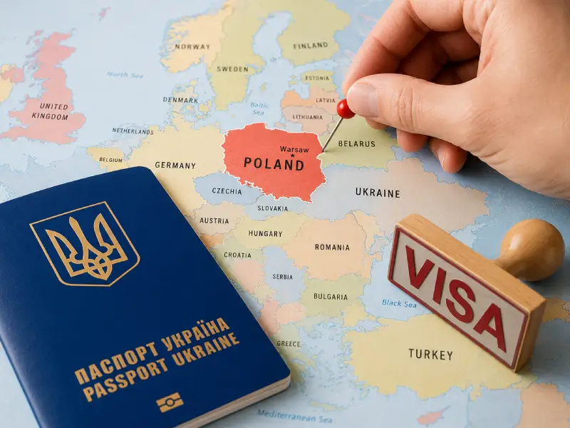 Робоча віза до Польщі у 2026 році: що потрібно знати перед оформленням Робоча віза до Польщі у 2026 році: що потрібно знати перед оформленням