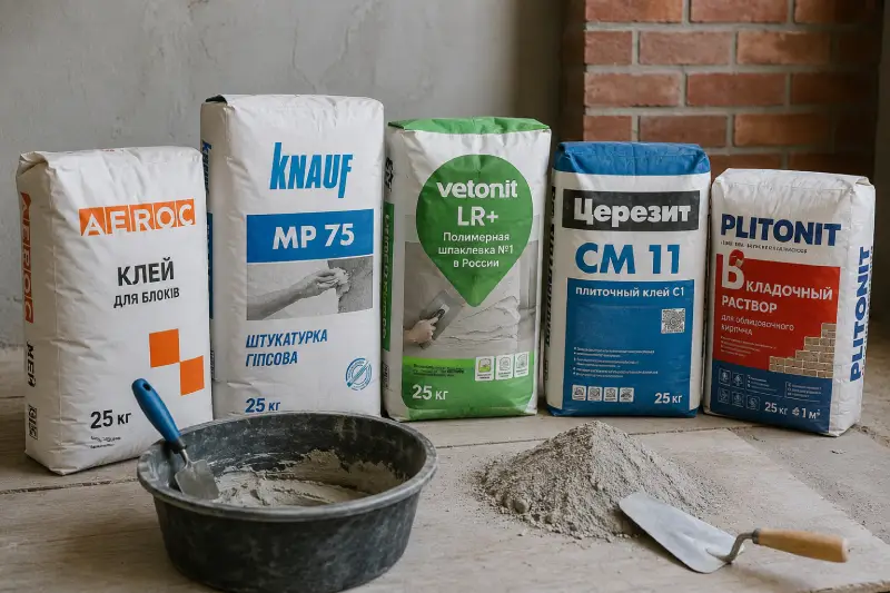 Сухі будівельні суміші